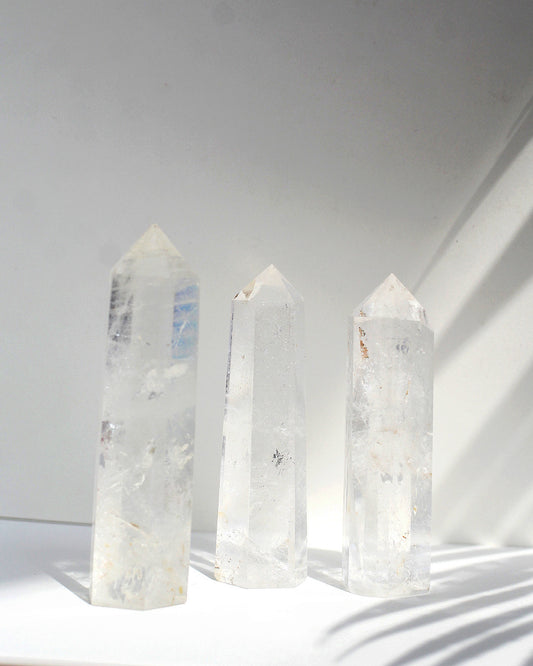 天然石水晶 クリスタルポイント