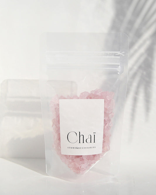 桃色の祈り | ローズクォーツ さざれ石