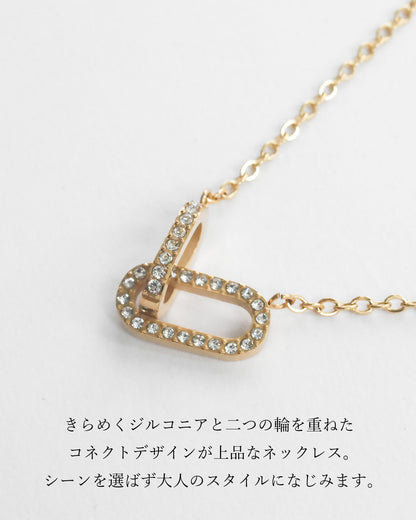 コネクテッドモチーフネックレス