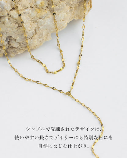 ミラーチェーンネックレス