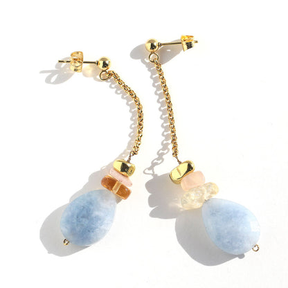 Grace Pierce ＆ Earring | アクアマリン