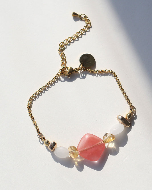 Grâce Bracelet | ピンクトルマリン