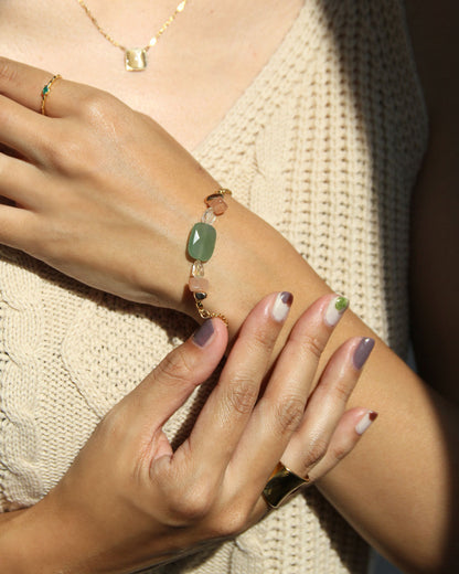 Grace Bracelet | グリーンアベンチュリン