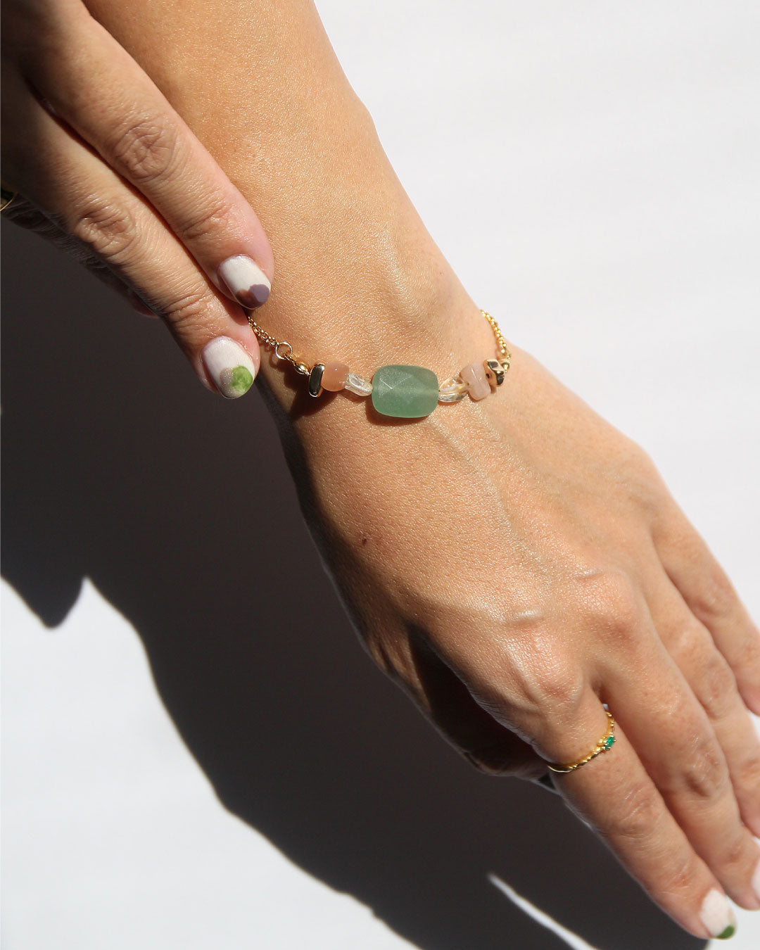 Grace Bracelet | グリーンアベンチュリン