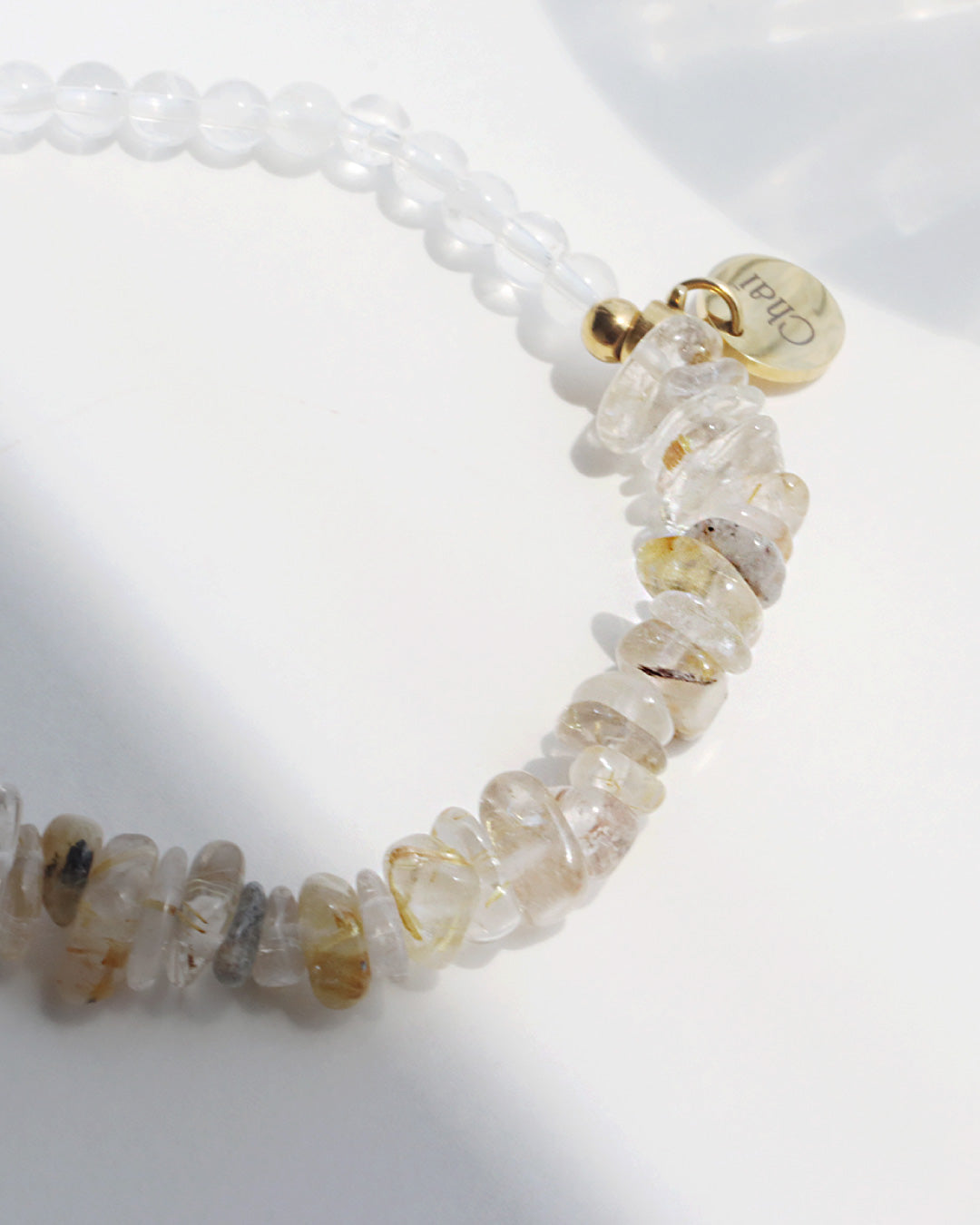 ルチルクォーツ 水晶 ブレスレット