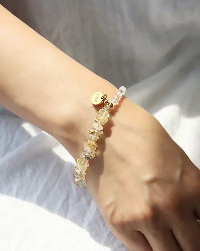 ルチルクォーツ 水晶 ブレスレット