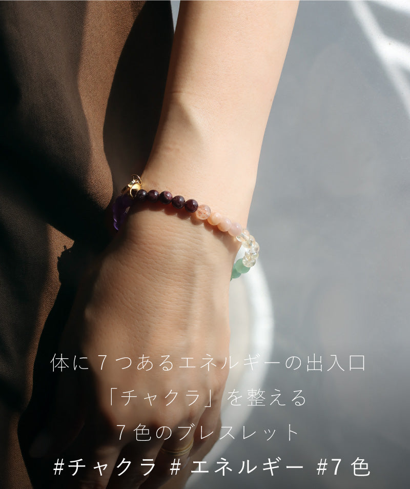チャクラ ゴムブレスレット