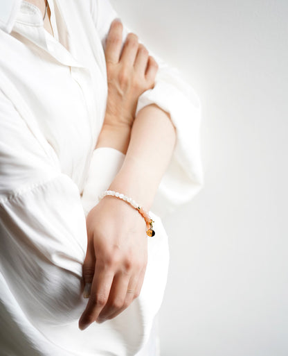 サンストーン ムーンストーン ブレスレット【ヒーリング/行動力】