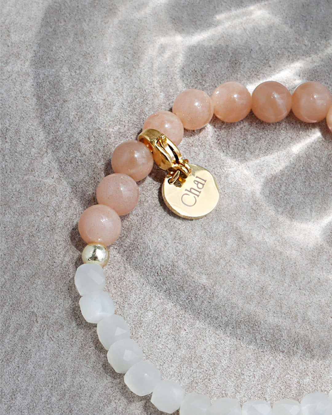 サンストーン ムーンストーン ブレスレット【ヒーリング/行動力】