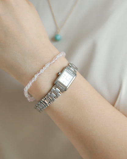 天然石ビーズ ゴムブレスレット