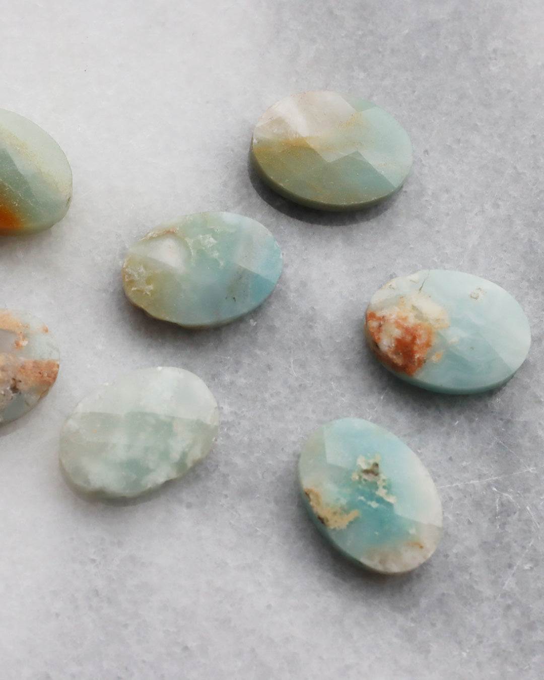 アマゾナイト マザーオブパール ブレスレット【優しさ/自己表現】