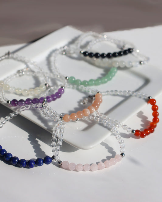 選べる9色 ゴムブレスレット