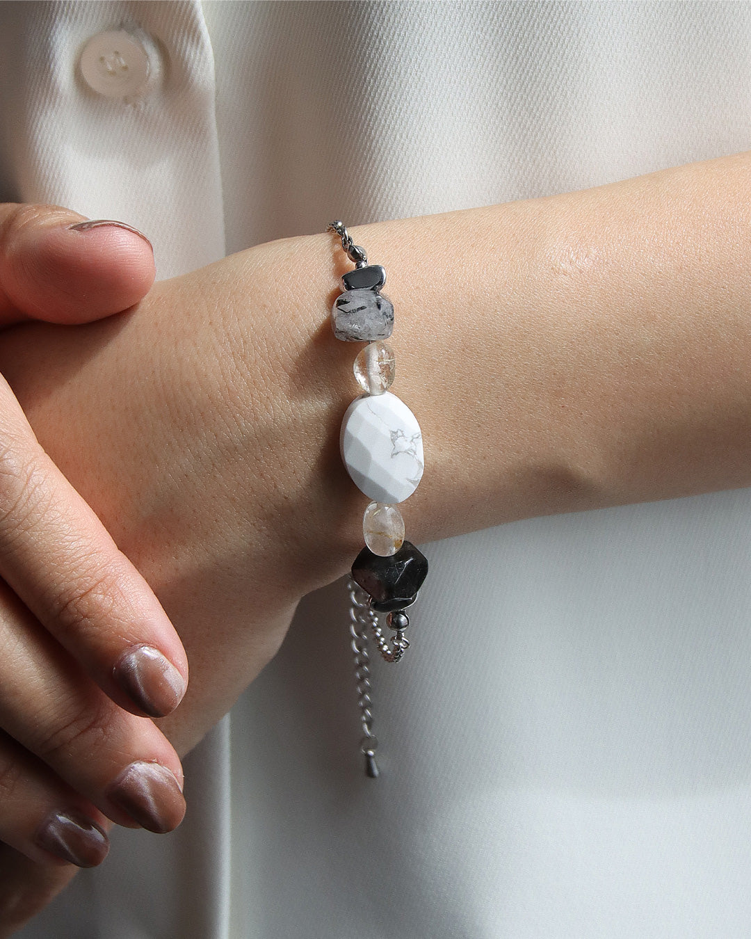 【2026NEW】Grâce Bracelet | ハウライト×ルチルクォーツ