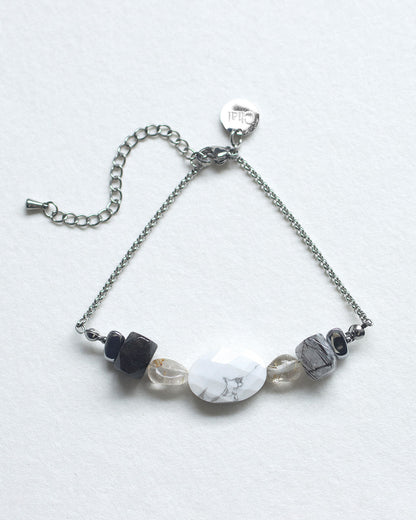 【2026NEW】Grâce Bracelet | ハウライト×ルチルクォーツ