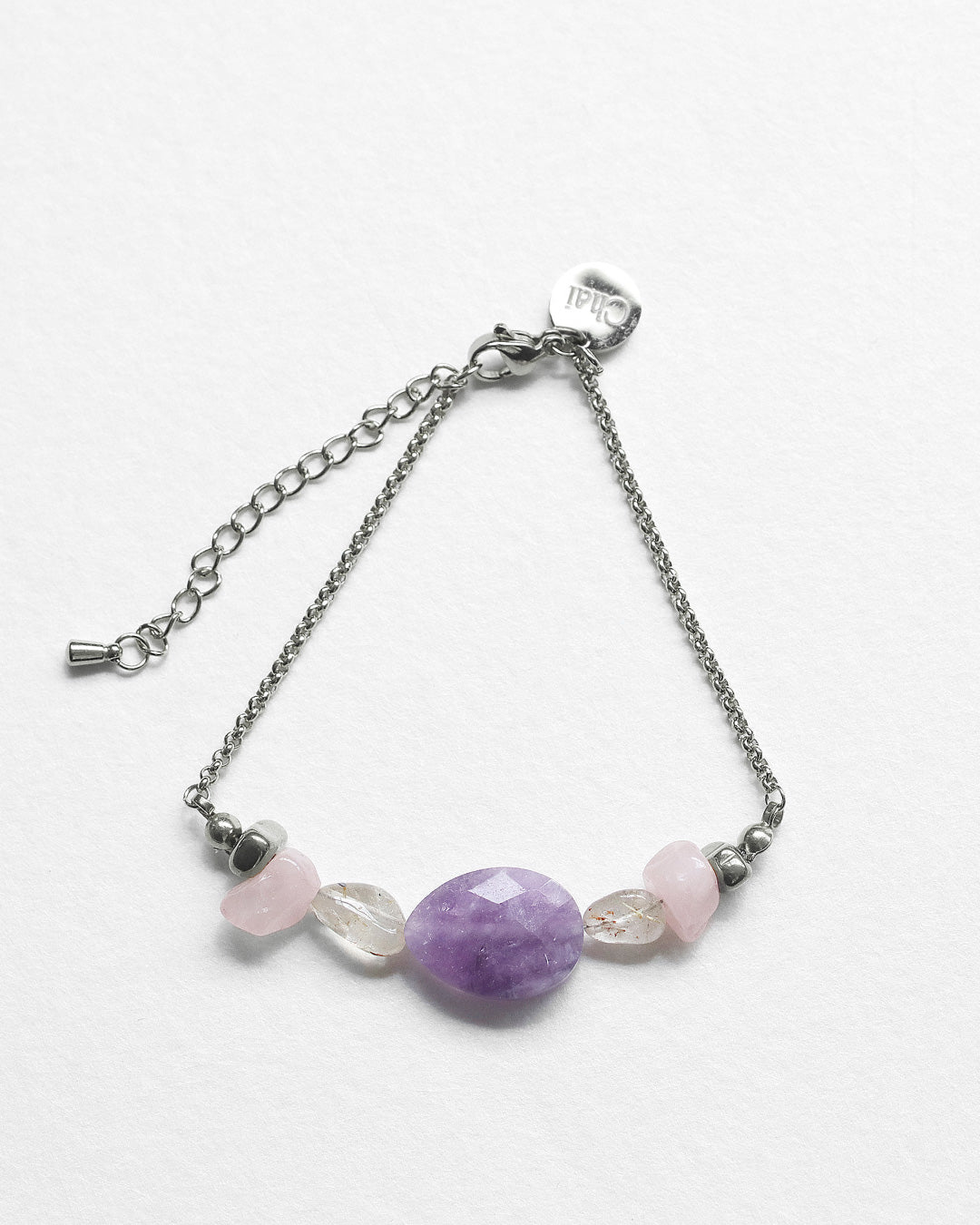 【2026NEW】Grâce Bracelet | アメジスト×ルチルクォーツ