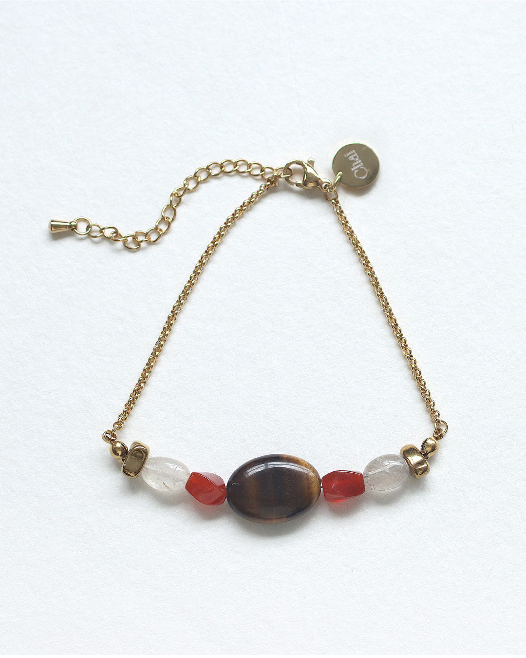 【2026NEW】Grâce Bracelet | タイガーアイ×ガーネット