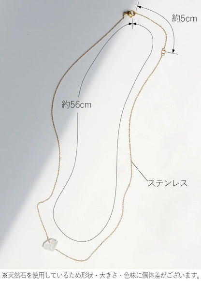 ハーキマーダイヤモンド ネックレス