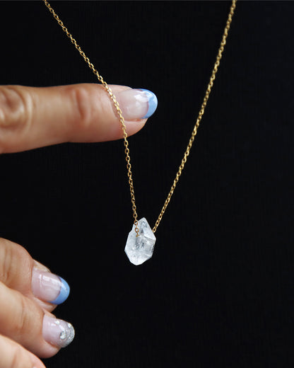 ハーキマーダイヤモンド ネックレス