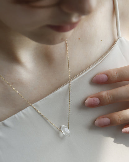 ハーキマーダイヤモンド ネックレス