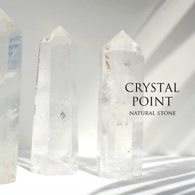 天然石水晶 クリスタルポイント