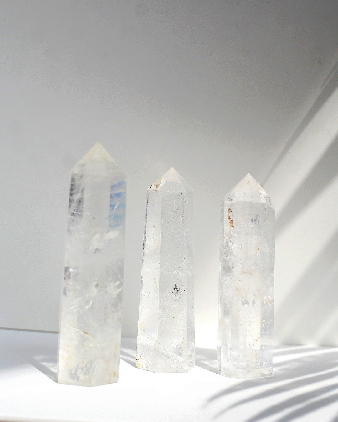 天然石水晶 クリスタルポイント