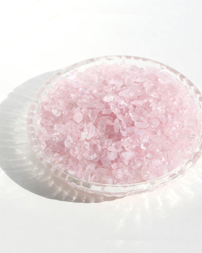 桃色の祈り | ローズクォーツ さざれ石