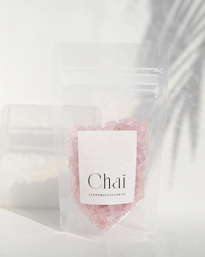 桃色の祈り | ローズクォーツ さざれ石