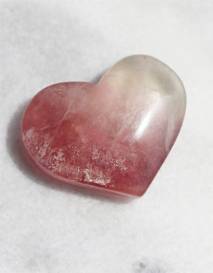 フローライトハートストーン0330