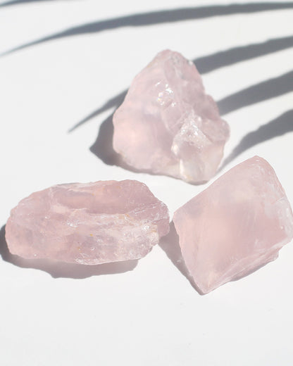 ローズクォーツ原石セット 約55g