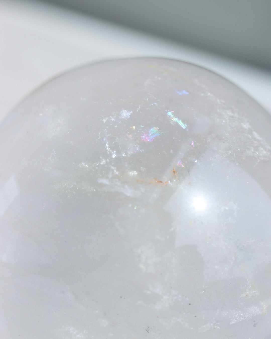 天然水晶玉 直径58mm
