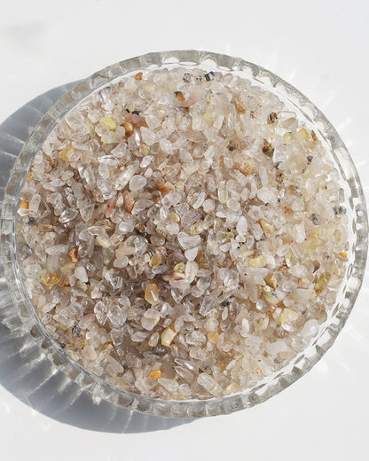 希望のひかり | ルチルクォーツ さざれ石