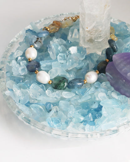 うみの記憶帖 | アクアマリン さざれ石