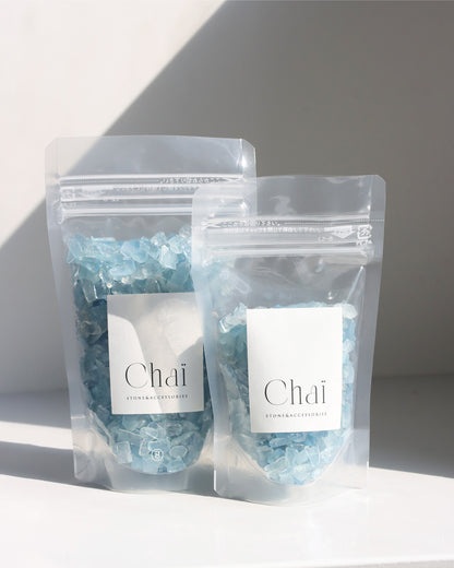 うみの記憶帖 | アクアマリン さざれ石