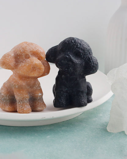 ちいさなもこもこ| トイプードル ストーン