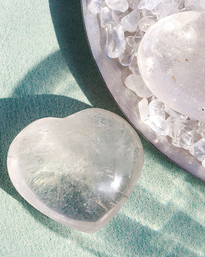 水晶 ハートストーン