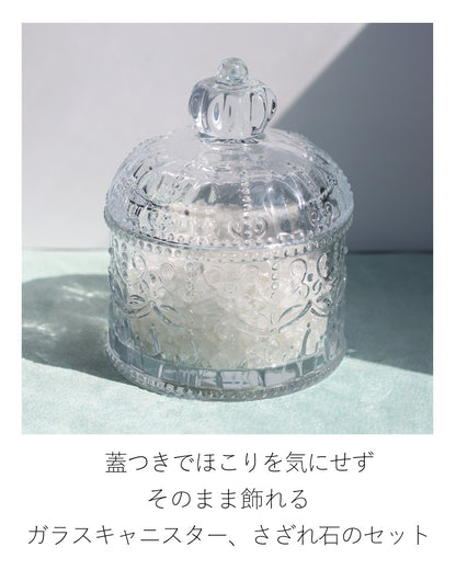 クラウンガラスキャニスター