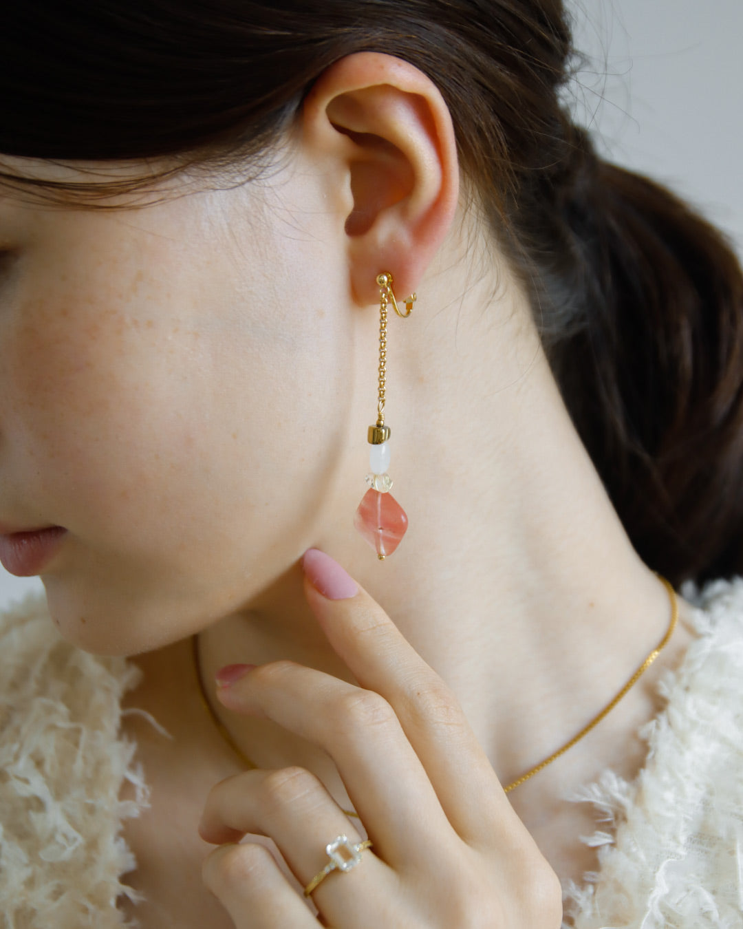 Grace Pierce ＆ Earring | トルマリン